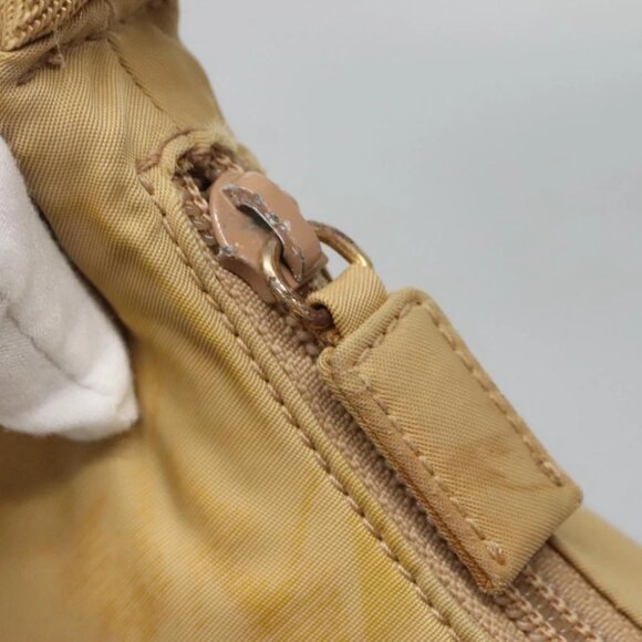 PRADA Accessory Pouch Nylon Beig - Picture 10 of 15